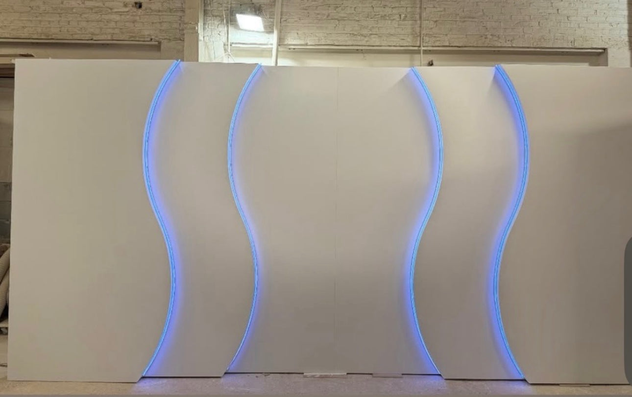 LED Wave Wall