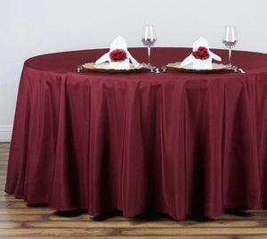 Round Floor Length Table Cloth