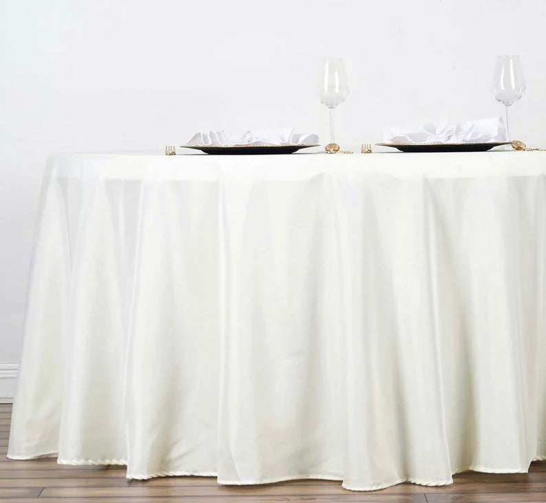 Round Floor Length Table Cloth Role Royal Events Als